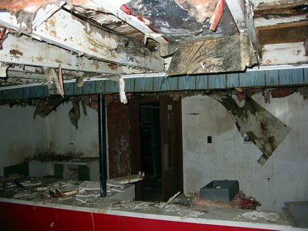 Chippewa Drive-In Theatre - Inside Of Concession - Photo From Water Winter Wonderland